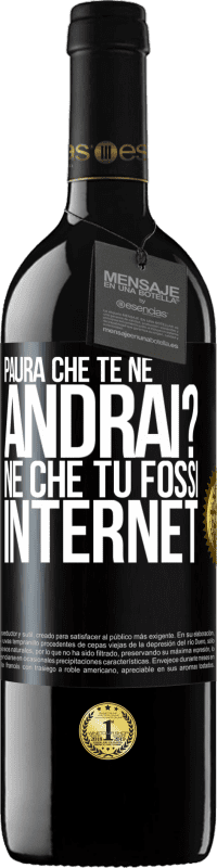 39,95 € Spedizione Gratuita | Vino rosso Edizione RED MBE Riserva Paura che te ne andrai? Né che tu fossi internet Etichetta Nera. Etichetta personalizzabile Riserva 12 Mesi Raccogliere 2014 Tempranillo