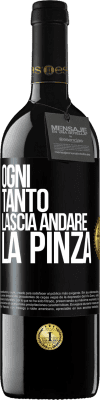 39,95 € Spedizione Gratuita | Vino rosso Edizione RED MBE Riserva Ogni tanto lascia andare la pinza Etichetta Nera. Etichetta personalizzabile Riserva 12 Mesi Raccogliere 2014 Tempranillo