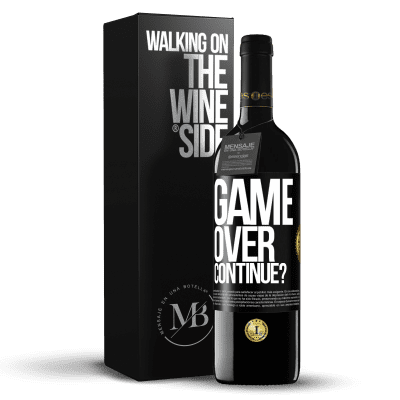 «GAME OVER. Continue?» RED Edition MBE Reserve