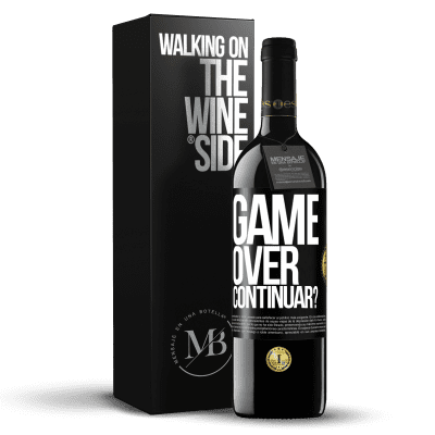 «GAME OVER. Continuar?» Edição RED MBE Reserva