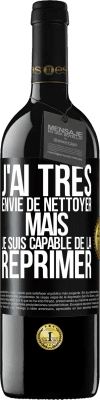 39,95 € Envoi gratuit | Vin rouge Édition RED MBE Réserve J'ai très envie de nettoyer mais je suis capable de la réprimer Étiquette Noire. Étiquette personnalisable Réserve 12 Mois Récolte 2014 Tempranillo