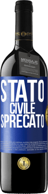 39,95 € Spedizione Gratuita | Vino rosso Edizione RED MBE Riserva Stato civile: sprecato Etichetta Blu. Etichetta personalizzabile Riserva 12 Mesi Raccogliere 2015 Tempranillo