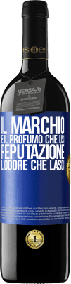 39,95 € Spedizione Gratuita | Vino rosso Edizione RED MBE Riserva Il marchio è il profumo che usi. Reputazione, l'odore che lasci Etichetta Blu. Etichetta personalizzabile Riserva 12 Mesi Raccogliere 2015 Tempranillo