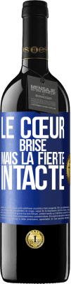 39,95 € Envoi gratuit | Vin rouge Édition RED MBE Réserve Le cœur brisé. Mais la fierté intacte Étiquette Bleue. Étiquette personnalisable Réserve 12 Mois Récolte 2015 Tempranillo