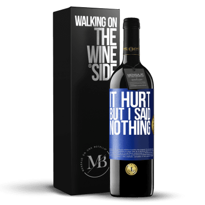 «It hurt, but I said nothing» RED Edition MBE Reserve