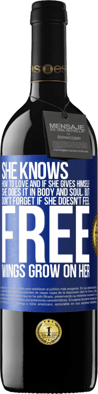 39,95 € Free Shipping | Red Wine RED Edition MBE Reserve He knows how to love, and if he gives himself, he does it in body and soul. But, don't forget, if you don't feel free, your Blue Label. Customizable label Reserve 12 Months Harvest 2016 Tempranillo