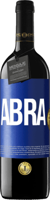 39,95 € Envio grátis | Vinho tinto Edição RED MBE Reserva Abra Etiqueta Azul. Etiqueta personalizável Reserva 12 Meses Colheita 2015 Tempranillo