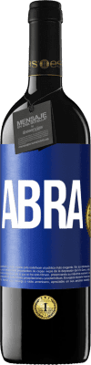 39,95 € Envio grátis | Vinho tinto Edição RED MBE Reserva Abra Etiqueta Azul. Etiqueta personalizável Reserva 12 Meses Colheita 2016 Tempranillo