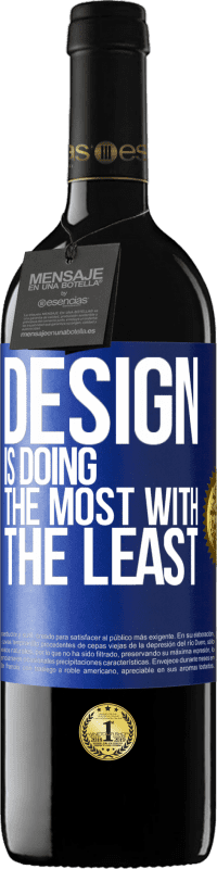 39,95 € 送料無料 | 赤ワイン REDエディション MBE 予約する デザインは最小限で最大限の成果を上げています 青いタグ. カスタマイズ可能なラベル 予約する 12 月 収穫 2016 Tempranillo