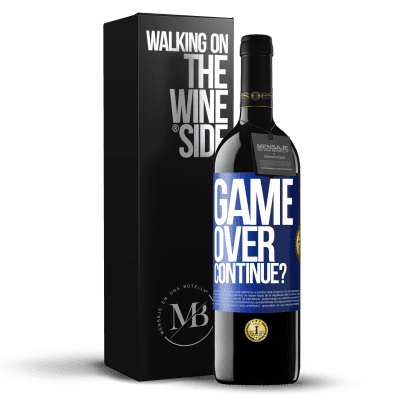 «GAME OVER. Continue?» RED Edition MBE Reserve