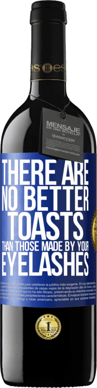 39,95 € 送料無料 | 赤ワイン REDエディション MBE 予約する あなたのまつげによって作られたものよりも良い乾杯はありません 青いタグ. カスタマイズ可能なラベル 予約する 12 月 収穫 2016 Tempranillo