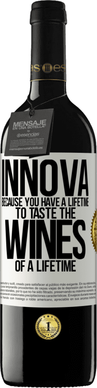 39,95 € 送料無料 | 赤ワイン REDエディション MBE 予約する Innova、一生のワインを味わう一生があるから ホワイトラベル. カスタマイズ可能なラベル 予約する 12 月 収穫 2014 Tempranillo