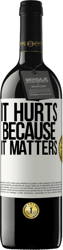 39,95 € 免费送货 | 红酒 RED版 MBE 预订 很重要，因为很重要 白标. 可自定义的标签 预订 12 个月 收成 2016 Tempranillo