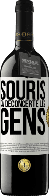 39,95 € Envoi gratuit | Vin rouge Édition RED MBE Réserve Souris, ça déconcerte les gens Étiquette Blanche. Étiquette personnalisable Réserve 12 Mois Récolte 2015 Tempranillo