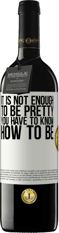 39,95 € 送料無料 | 赤ワイン REDエディション MBE 予約する きれいになるだけでは不十分です。あなたはなる方法を知っている必要があります ホワイトラベル. カスタマイズ可能なラベル 予約する 12 月 収穫 2016 Tempranillo