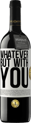 39,95 € 送料無料 | 赤ワイン REDエディション MBE 予約する 何でもあなたと ホワイトラベル. カスタマイズ可能なラベル 予約する 12 月 収穫 2016 Tempranillo