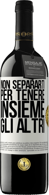 39,95 € Spedizione Gratuita | Vino rosso Edizione RED MBE Riserva Non separarti per tenere insieme gli altri Etichetta Bianca. Etichetta personalizzabile Riserva 12 Mesi Raccogliere 2015 Tempranillo