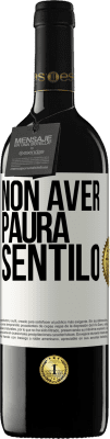 39,95 € Spedizione Gratuita | Vino rosso Edizione RED MBE Riserva Non aver paura, sentilo Etichetta Bianca. Etichetta personalizzabile Riserva 12 Mesi Raccogliere 2014 Tempranillo