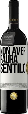 39,95 € Spedizione Gratuita | Vino rosso Edizione RED MBE Riserva Non aver paura, sentilo Etichetta Bianca. Etichetta personalizzabile Riserva 12 Mesi Raccogliere 2016 Tempranillo