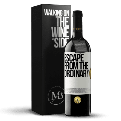 «Escape from the ordinary» RED Edition MBE Reserve