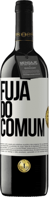 39,95 € Envio grátis | Vinho tinto Edição RED MBE Reserva Fuja do comum Etiqueta Branca. Etiqueta personalizável Reserva 12 Meses Colheita 2015 Tempranillo