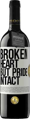 39,95 € Free Shipping | Red Wine RED Edition MBE Reserve The broken heart But pride intact White Label. Customizable label Reserve 12 Months Harvest 2015 Tempranillo