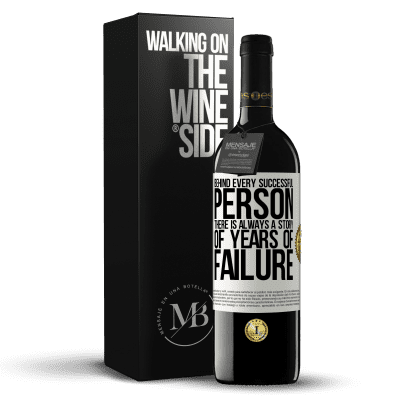 «Behind every successful person, there is always a story of years of failure» RED Edition MBE Reserve