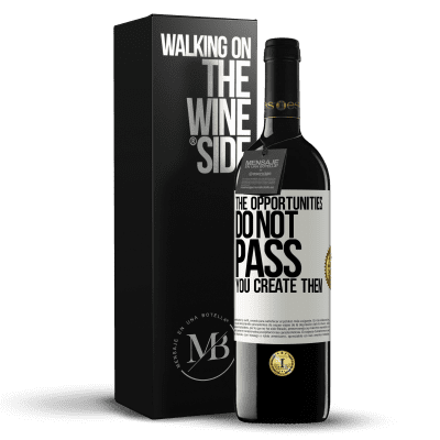 «The opportunities do not pass. You create them» RED Edition MBE Reserve