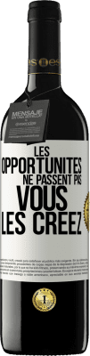 39,95 € Envoi gratuit | Vin rouge Édition RED MBE Réserve Les opportunités ne passent pas. Vous les créez Étiquette Blanche. Étiquette personnalisable Réserve 12 Mois Récolte 2014 Tempranillo