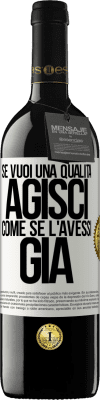 39,95 € Spedizione Gratuita | Vino rosso Edizione RED MBE Riserva Se vuoi una qualità, agisci come se l'avessi già Etichetta Bianca. Etichetta personalizzabile Riserva 12 Mesi Raccogliere 2014 Tempranillo