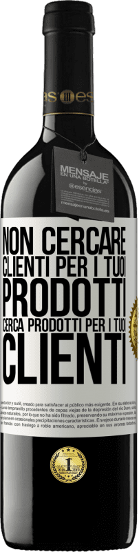 39,95 € Spedizione Gratuita | Vino rosso Edizione RED MBE Riserva Non cercare clienti per i tuoi prodotti, cerca prodotti per i tuoi clienti Etichetta Bianca. Etichetta personalizzabile Riserva 12 Mesi Raccogliere 2016 Tempranillo