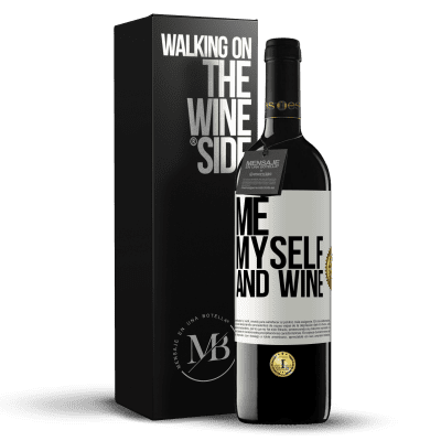 «Me, myself and wine» REDエディション MBE 予約する