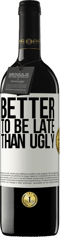 39,95 € 送料無料 | 赤ワイン REDエディション MBE 予約する Ugいより遅れる方が良い ホワイトラベル. カスタマイズ可能なラベル 予約する 12 月 収穫 2016 Tempranillo