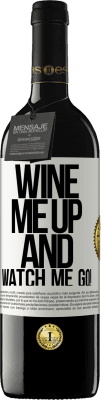 39,95 € Free Shipping | Red Wine RED Edition MBE Reserve Wine me up and watch me go! White Label. Customizable label Reserve 12 Months Harvest 2016 Tempranillo