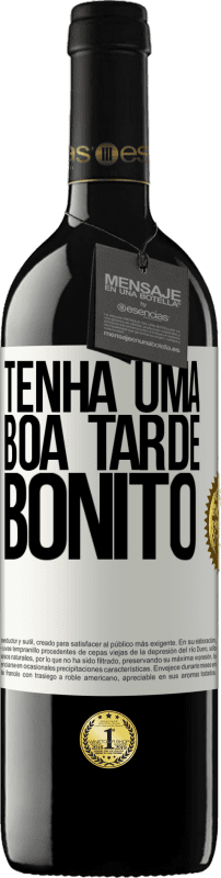 39,95 € Envio grátis | Vinho tinto Edição RED MBE Reserva Tenha uma boa tarde, bonito Etiqueta Branca. Etiqueta personalizável Reserva 12 Meses Colheita 2015 Tempranillo