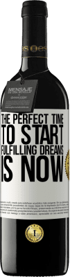 39,95 € 免费送货 | 红酒 RED版 MBE 预订 现在是实现梦想的绝佳时机 白标. 可自定义的标签 预订 12 个月 收成 2016 Tempranillo