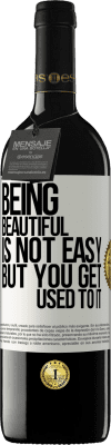 39,95 € 免费送货 | 红酒 RED版 MBE 预订 美丽并不容易，但是你已经习惯了 白标. 可自定义的标签 预订 12 个月 收成 2015 Tempranillo