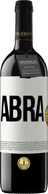 39,95 € Envio grátis | Vinho tinto Edição RED MBE Reserva Abra Etiqueta Branca. Etiqueta personalizável Reserva 12 Meses Colheita 2014 Tempranillo