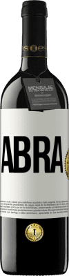 39,95 € Envio grátis | Vinho tinto Edição RED MBE Reserva Abra Etiqueta Branca. Etiqueta personalizável Reserva 12 Meses Colheita 2016 Tempranillo