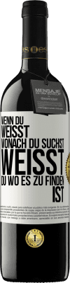 39,95 € Kostenloser Versand | Rotwein RED Ausgabe MBE Reserve Wenn du weisst, wonach du suchst, weisst du, wo es zu finden ist Weißes Etikett. Anpassbares Etikett Reserve 12 Monate Ernte 2014 Tempranillo