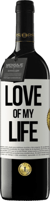 39,95 € Free Shipping | Red Wine RED Edition MBE Reserve Love of my life White Label. Customizable label Reserve 12 Months Harvest 2014 Tempranillo