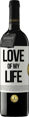 39,95 € Free Shipping | Red Wine RED Edition MBE Reserve Love of my life White Label. Customizable label Reserve 12 Months Harvest 2015 Tempranillo