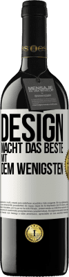 39,95 € Kostenloser Versand | Rotwein RED Ausgabe MBE Reserve Design macht das Beste mit dem Wenigsten Weißes Etikett. Anpassbares Etikett Reserve 12 Monate Ernte 2014 Tempranillo