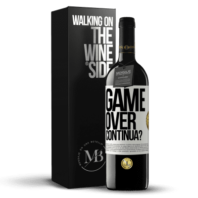 «GAME OVER. Continua?» Edizione RED MBE Riserva