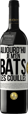 39,95 € Envoi gratuit | Vin rouge Édition RED MBE Réserve Aujourd'hui je m'en bats les couilles Étiquette Blanche. Étiquette personnalisable Réserve 12 Mois Récolte 2015 Tempranillo