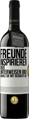 39,95 € Kostenloser Versand | Rotwein RED Ausgabe MBE Reserve Freunde inspirieren oder unterweisen dich. Wähle sie mit Bedacht aus Weißes Etikett. Anpassbares Etikett Reserve 12 Monate Ernte 2016 Tempranillo