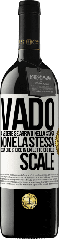 39,95 € Spedizione Gratuita | Vino rosso Edizione RED MBE Riserva Vado a vedere se arrivo nella stanza. Non è la stessa cosa che si dice in un letto che nelle scale Etichetta Bianca. Etichetta personalizzabile Riserva 12 Mesi Raccogliere 2016 Tempranillo