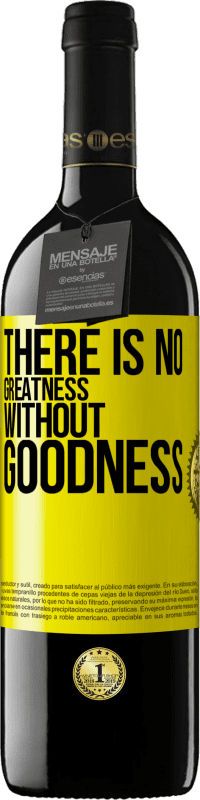 39,95 € Free Shipping | Red Wine RED Edition MBE Reserve There is no greatness without goodness Yellow Label. Customizable label Reserve 12 Months Harvest 2015 Tempranillo