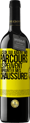 39,95 € Envoi gratuit | Vin rouge Édition RED MBE Réserve À ceux qui jugent mon parcours, ils peuvent emprunter mes chaussures Étiquette Jaune. Étiquette personnalisable Réserve 12 Mois Récolte 2015 Tempranillo