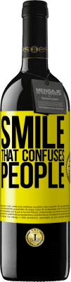 39,95 € 免费送货 | 红酒 RED版 MBE 预订 微笑，使人困惑 黄色标签. 可自定义的标签 预订 12 个月 收成 2016 Tempranillo